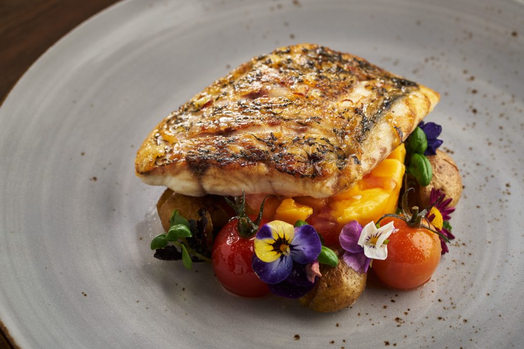 Dusk Restaurant and Bar's Pan Seared Snapper