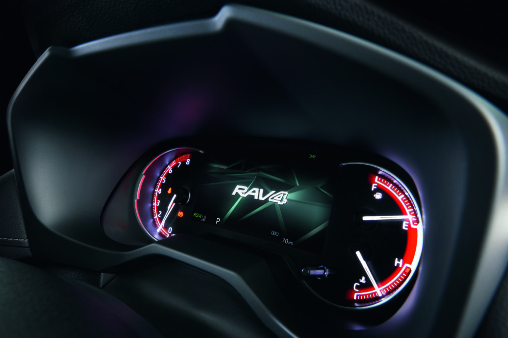 RAV4 dashboard