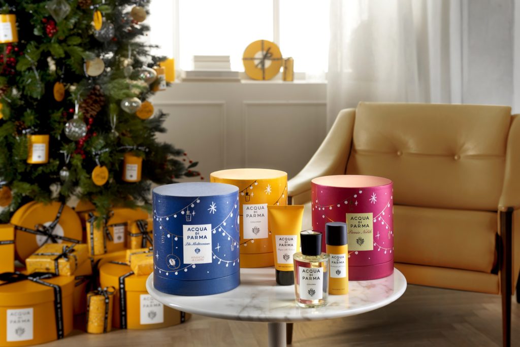 Acqua di Parma fragrance sets. Photo: Acqua di Parma