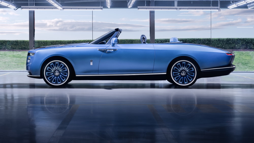 roll royce boat tail