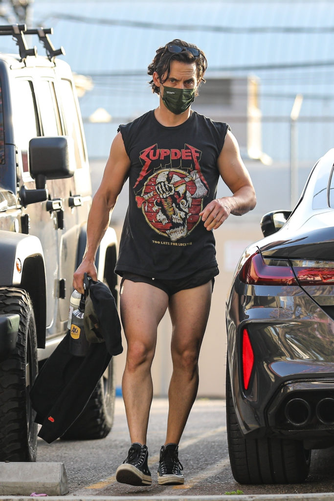 Milo Ventimiglia in Short Shorts