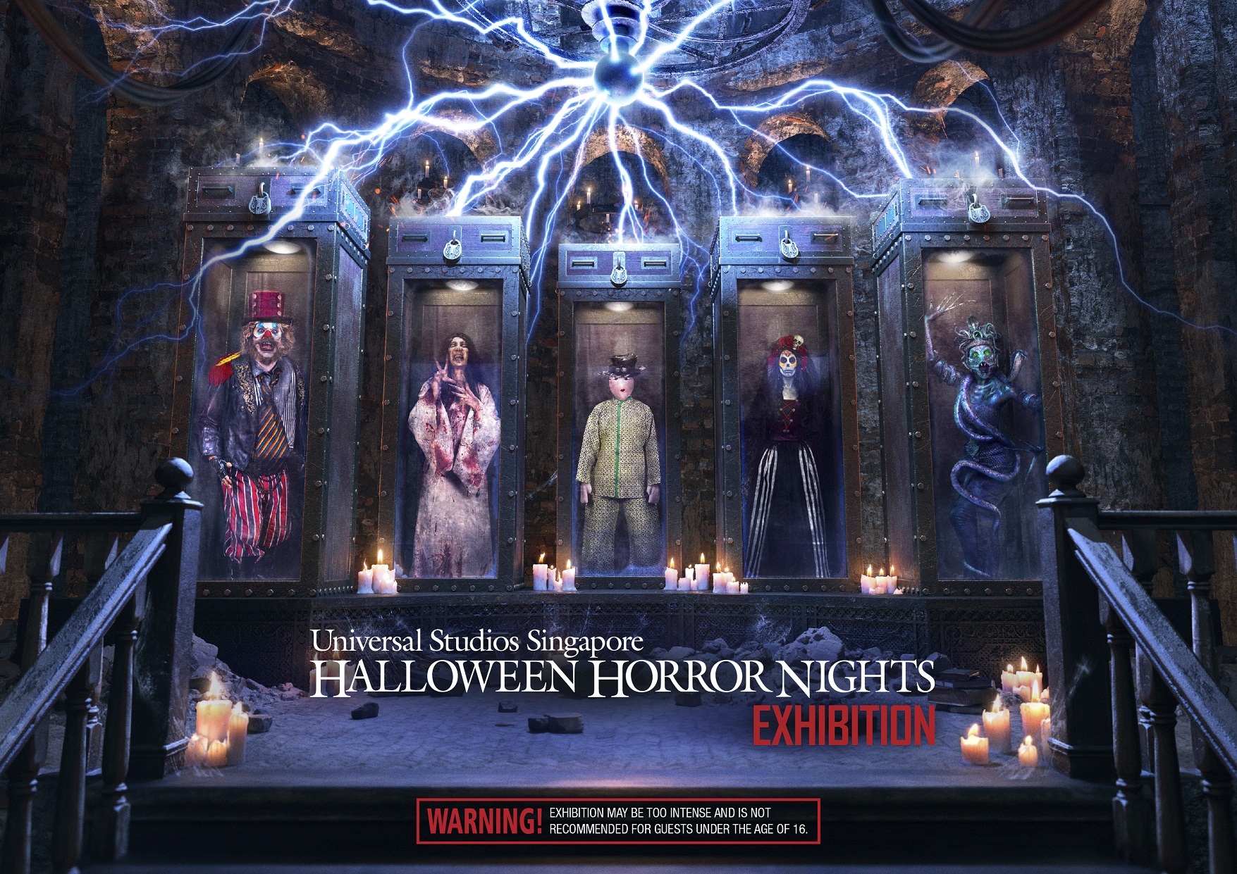 USS Halloween Horror Nights 2021 exhibition in Singapore