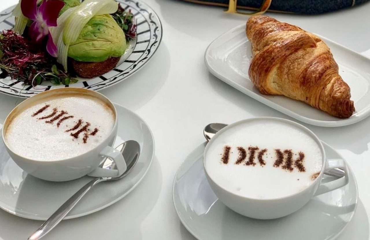 Inside Dior Café in Miami (Photo credit: Secret Miami)