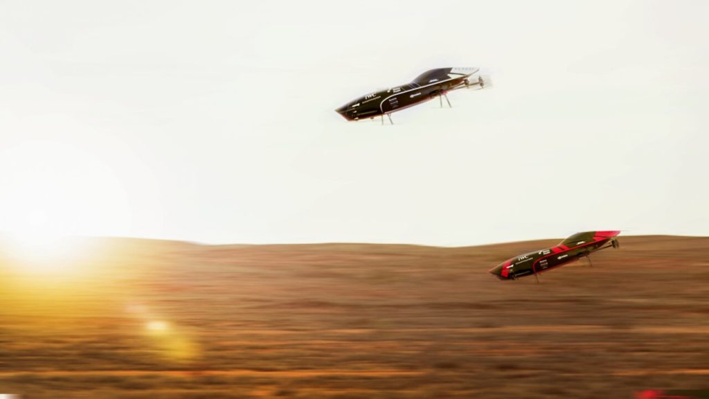 Airspeeder Electric Flying Car test