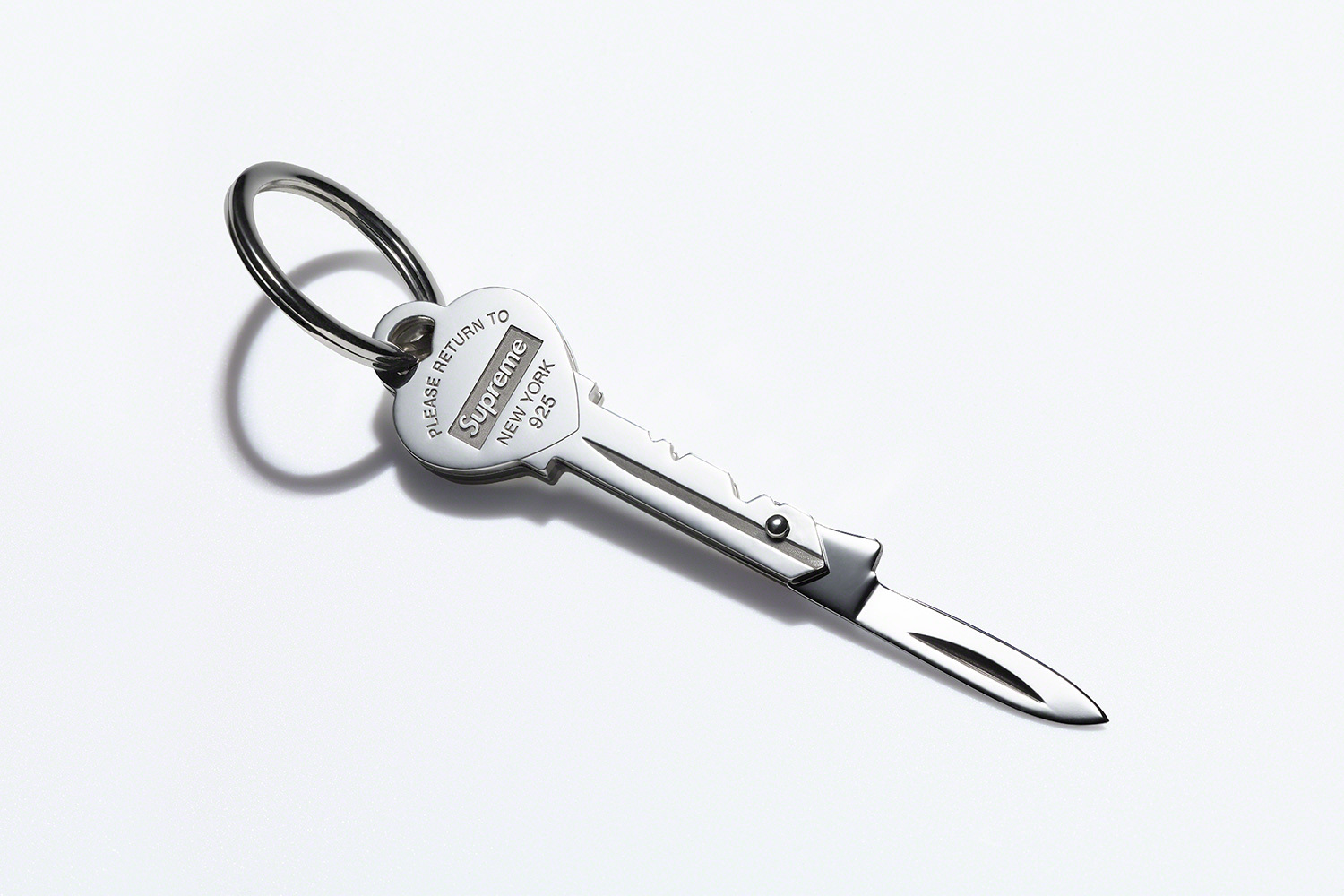 Return to Tiffany Heart Knife Key Ring (Photo credit: Supreme)