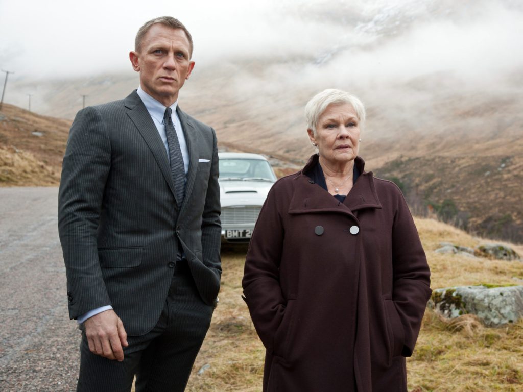 daniel craig and judi dench
