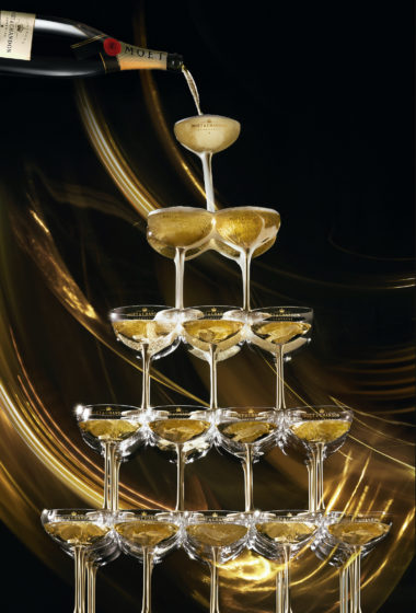 Give back to charity with Moët & Chandon