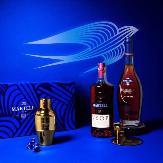 Cognac party pack from Martell