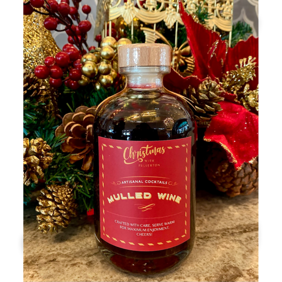 Artisanal mulled wine from Fullerton Hotel