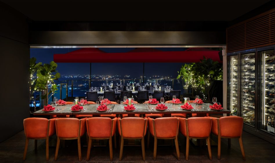 A sky-high meal at Ce La Vi