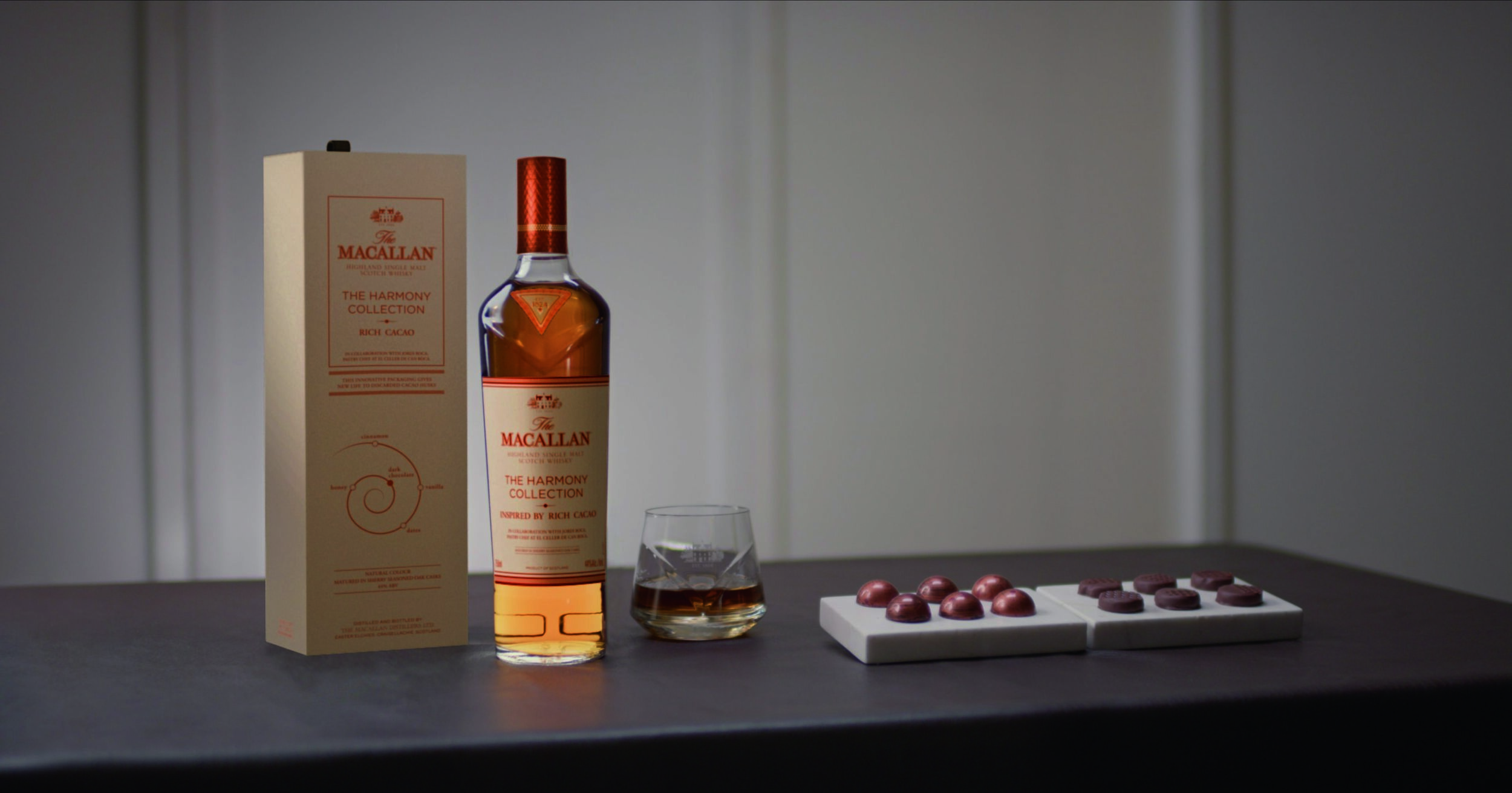 macallan cacao sustainable packaging