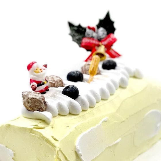 Tangy Choya Umeshu Log Cake from The Pine Garden