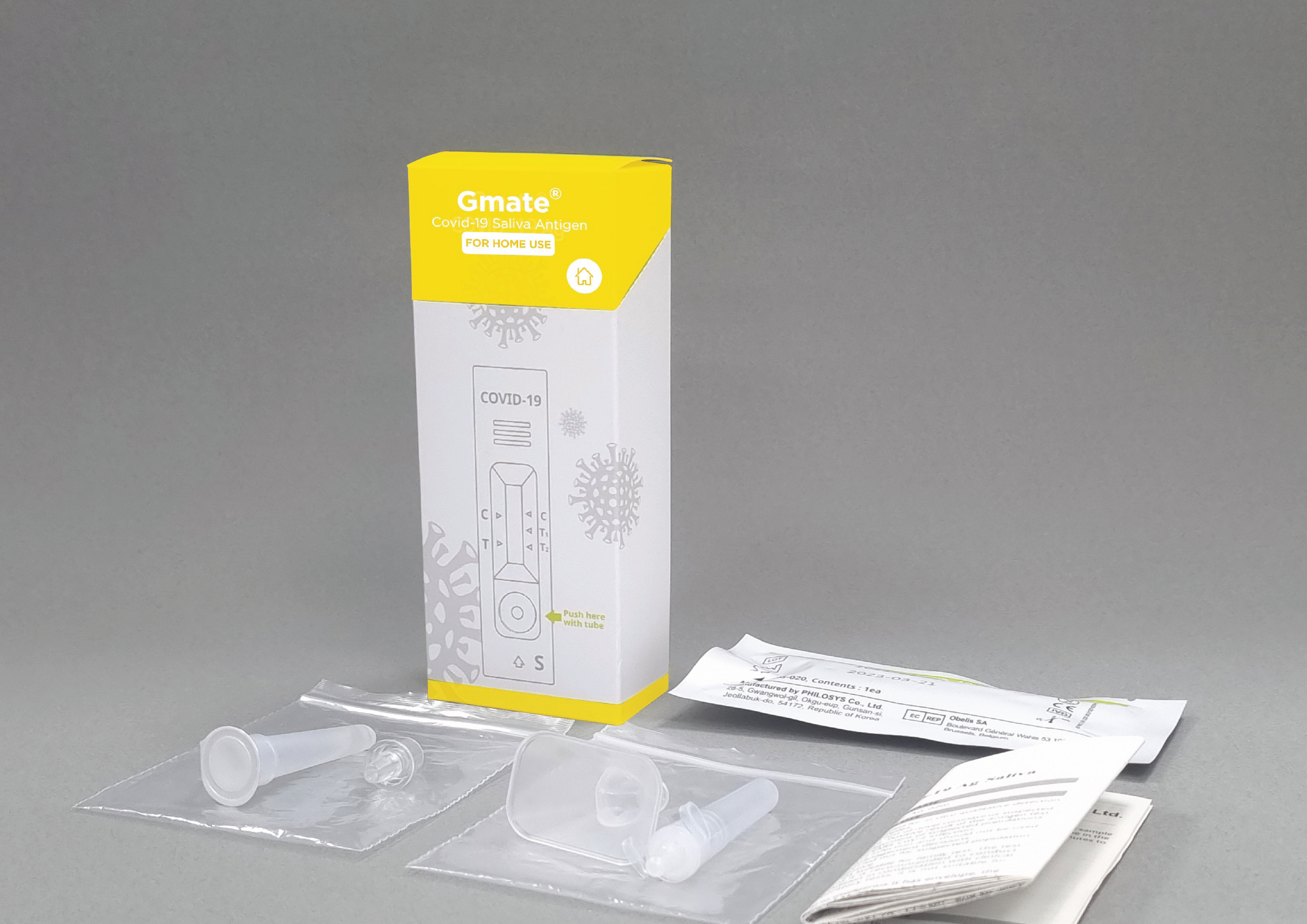 Gmate Covid Saliva Home Test Kit