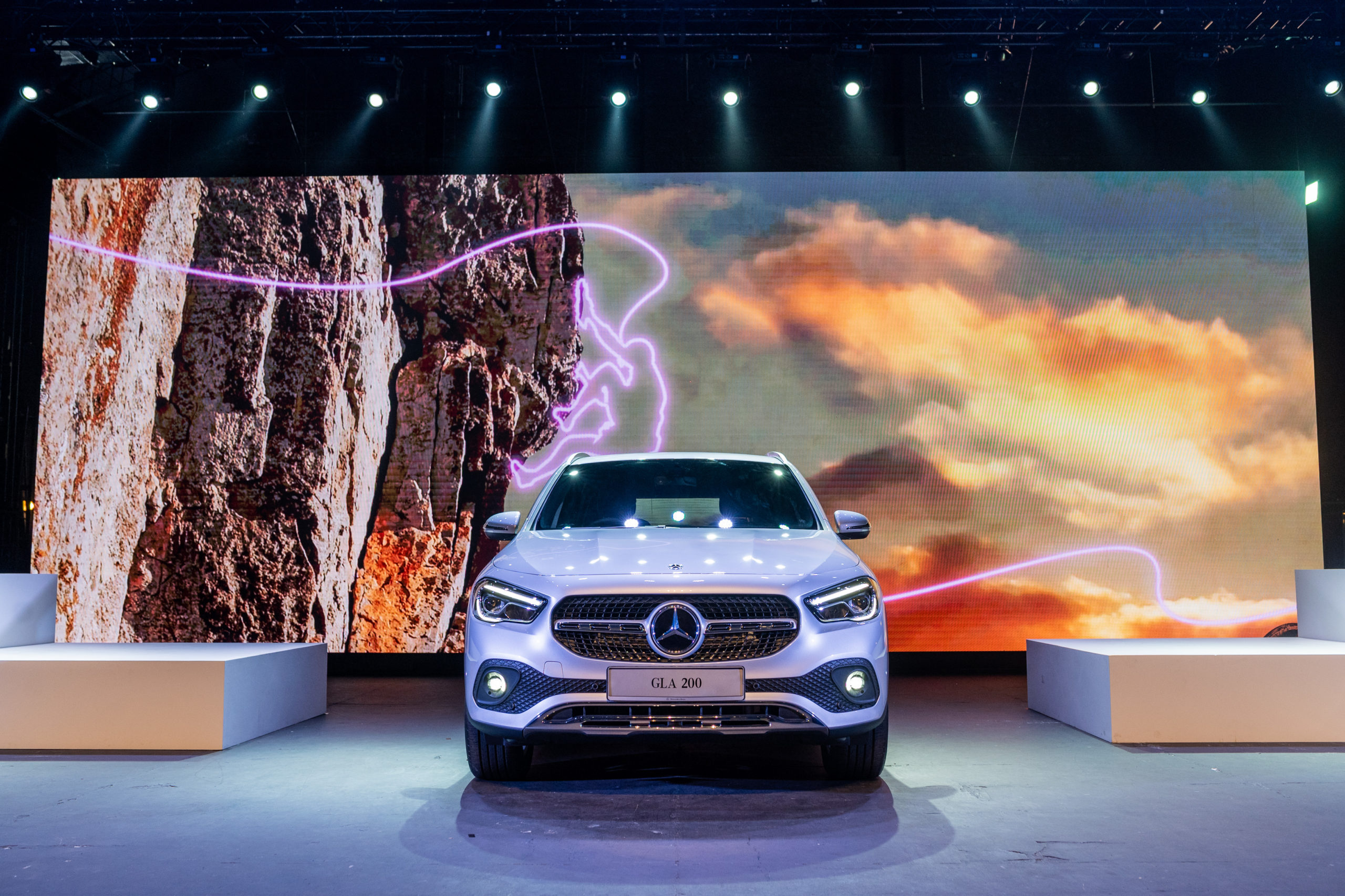 Exterior of GLA 200