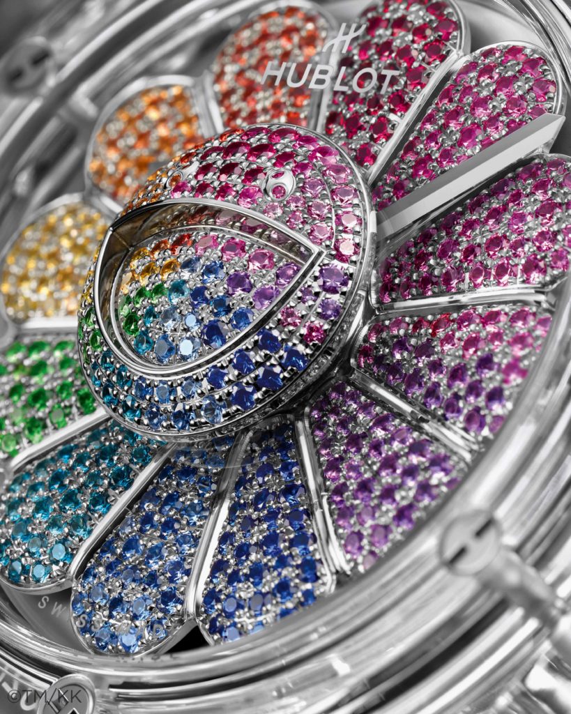 hublot classic fusion takashi murakami sapphire rainbow
